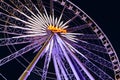 A giant Ferris wheel at Asiatique